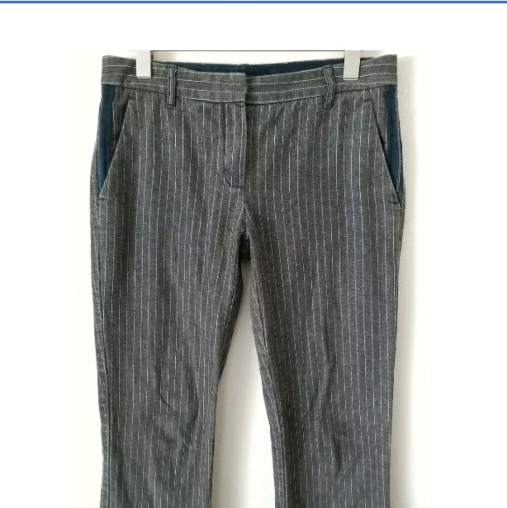 Theory Sarina Sante Fe Denim Flare Pant Jeans Size